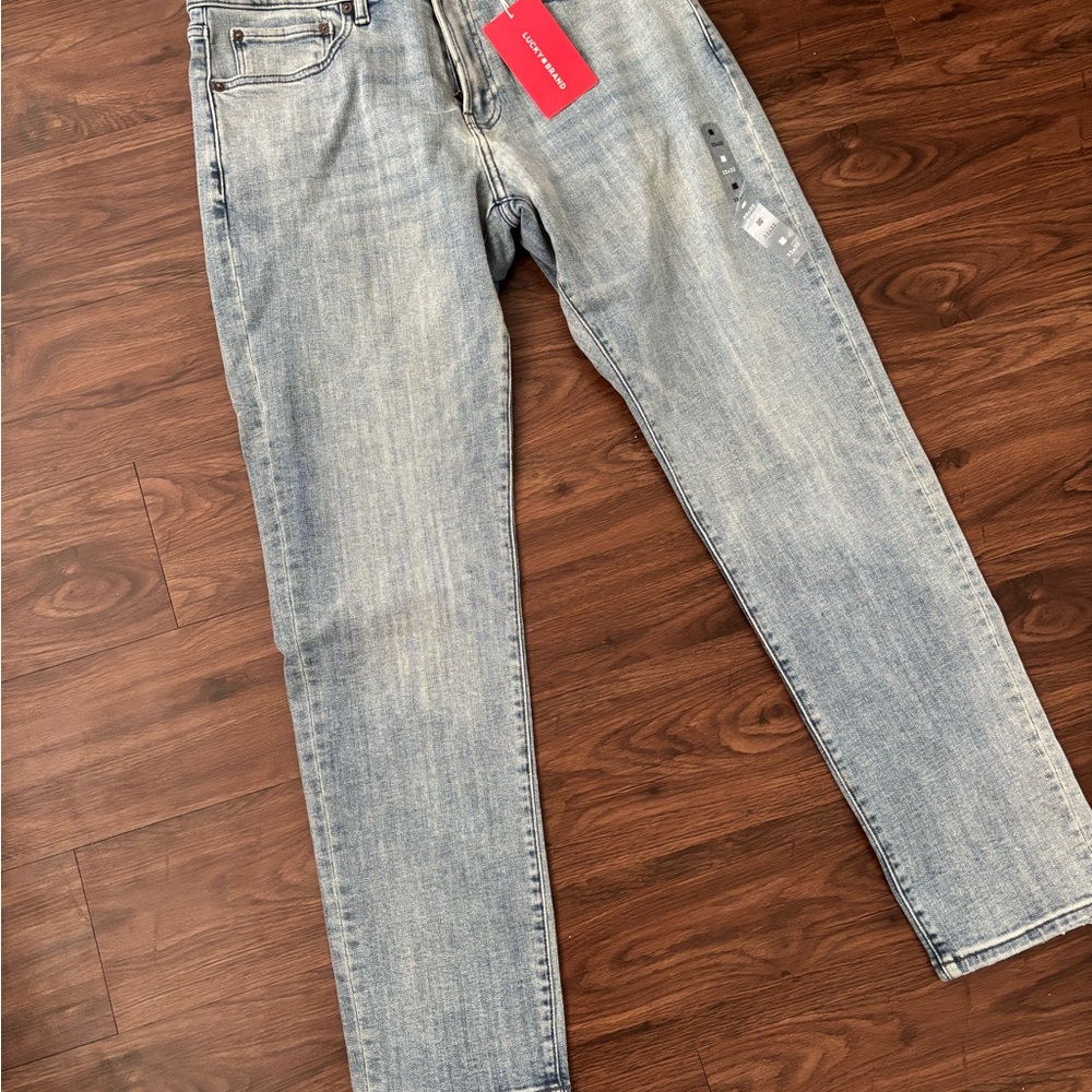 Lucky Brand Men's Faded Blue Slim Jeans